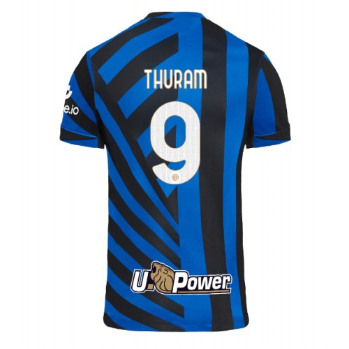 Fotbalové Dres Inter Milan Marcus Thuram #9 Domácí 2024-25 Krátký Rukáv